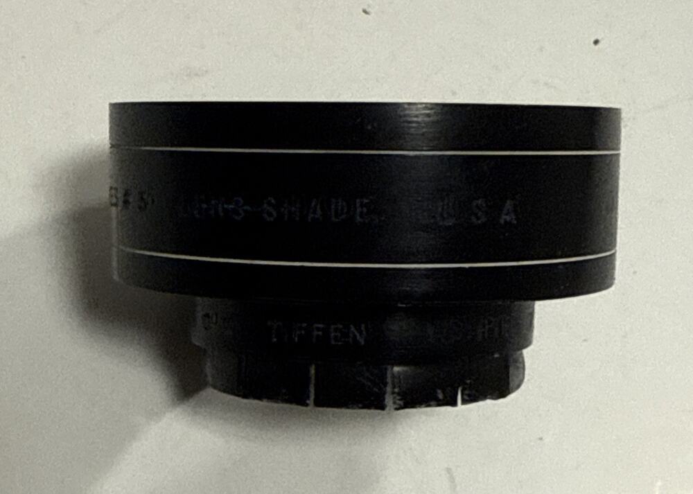 Tiffen Series #5 Lens Shade With Tiffen Adapter Ring V USA Vintage Photography